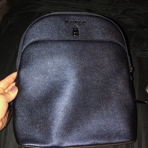 Metallic blue Michael Kors backpack